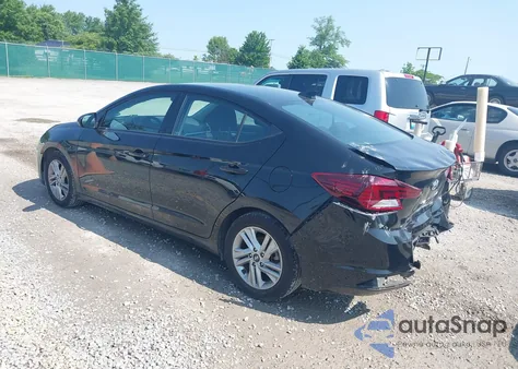 2020 Hyundai Elantra Sel z USA, uszkodzony, nr VIN 5NPD84LF3LH574181